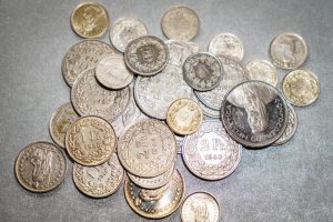Šveicarijos frankas – monetos